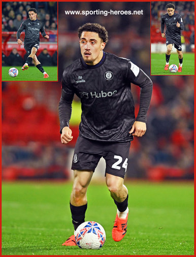 Haydon ROBERTS - Bristol City FC - League appearances.