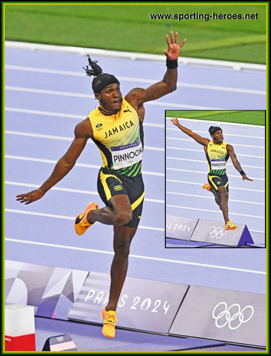 Wayne PINNOCK - Jamaica - Long jump silver medal at 2024 Paris Olympic Games
