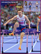 Karsten WARHOLM - Norway - 400m hurdles silver medal at 2024 Paris Olympics.