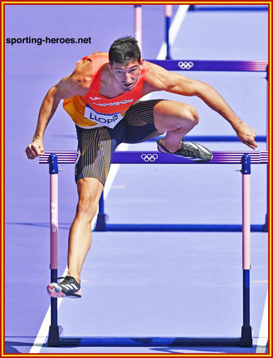 Enrique LLOPIS - Spain - Fourth place at 2024 Paris Olympic Games.