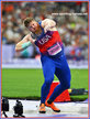 Ryan CROUSER - U.S.A. - Third Olympic Games shot put Gold.