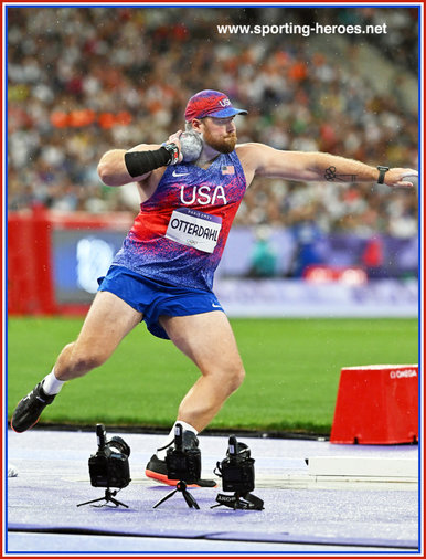 Payton OTTERDAHL - U.S.A. - Fouth in the shot put at 2024 Olympic Games.