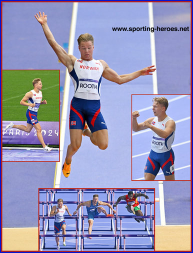 Markus ROOTH - Norway - 2024 Olympic decathlon champion.