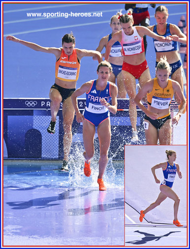 Alice FINOT - France - Fourth at 2024 Paris Olympic Games.