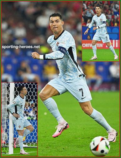 Cristiano Ronaldo - Portugal - 2024 European Championship games.
