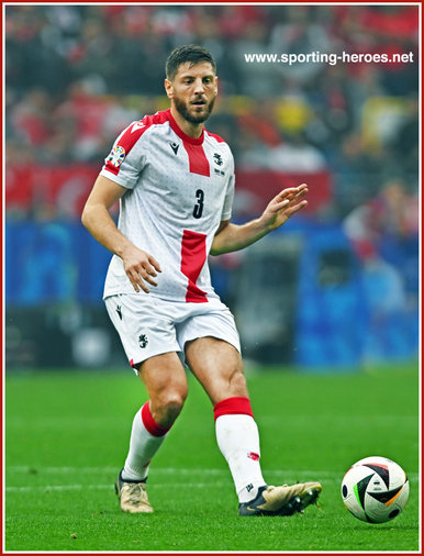 Lasha DVALI - Georgia - 2024 European Championship games.