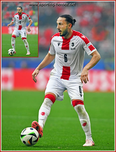 Giorgi KOCHORASHVILI - Georgia - 2024 European Championship games.