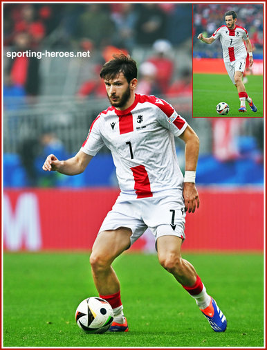 Khvicha KVARATSKHELIA - Georgia - 2024 European Championship games.