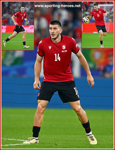 Luka LOCHOSHVILI - Georgia - 2024 European Championship games.