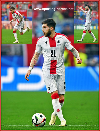 Giorgi TSITAISHVILI - Georgia - 2024 European Championship games.