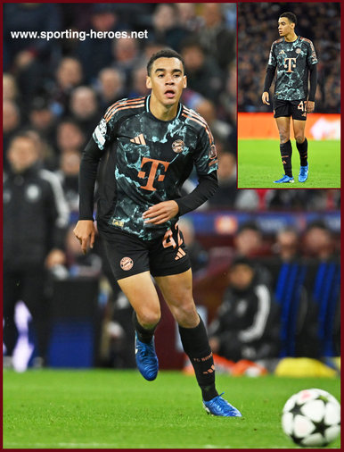 Jamal MUSIALA - Bayern Munchen - 2024-2025 Champions League games.