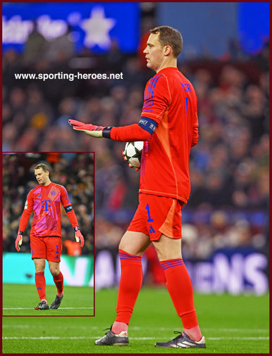 Manuel Neuer - Bayern Munchen - 2024-2025 Champions League games.