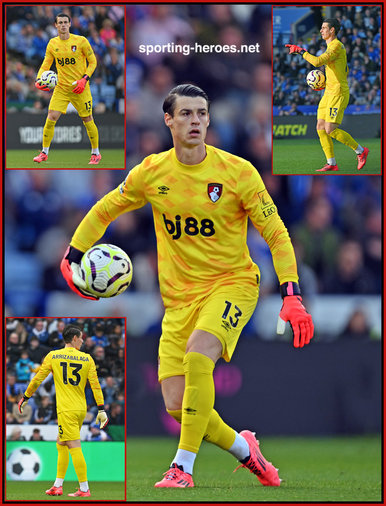 Kepa ARRIZABALAGA - Bournemouth - League appearances.