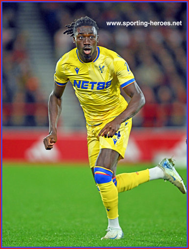 Asher AGBINONE - Crystal Palace - League Appearances