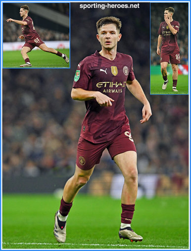 James McATEE - Manchester City - League appearances.
