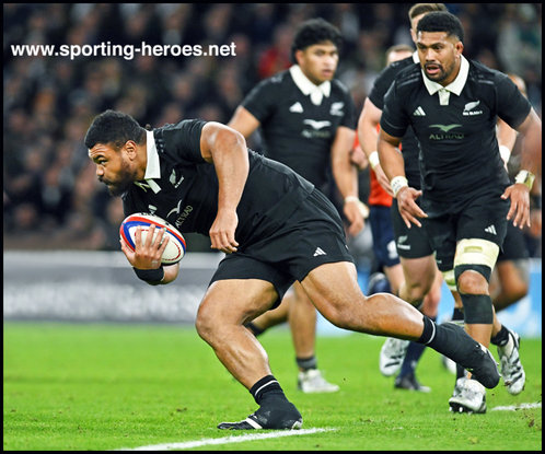 Pasilio TOSI - New Zealand - International Rugby Union Caps.