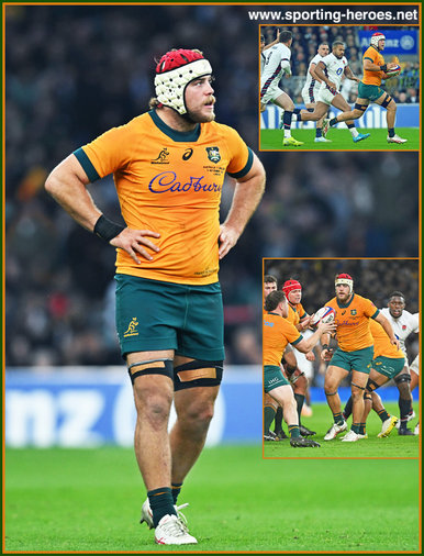 Fraser McREIGHT - Australia - International Rugby Union Caps.