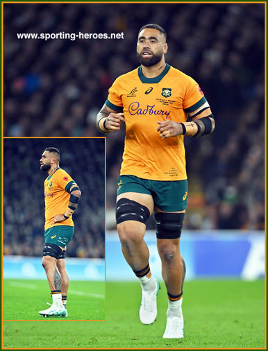 Lukhan SALAKAIA-LOTO - Australia - International Rugby Union Caps.