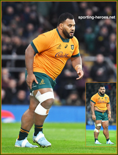 Taniela TOPOU - Australia - International Rugby Union Caps.
