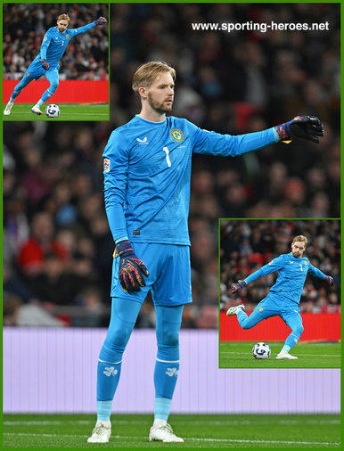 Caoimhin KELLEHER - Ireland - 2024 UEFA Nations League, Group Stage.