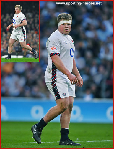 Fin BAXTER - England - International Rugby Union Caps.