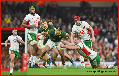 Dewi LAKE - Wales - International Rugby Union Caps.