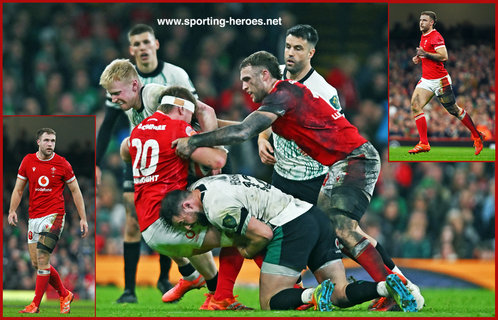Max LLEWELLYN - Wales - International Rugby Union Caps.