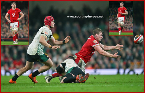 Jac MORGAN - Wales - International Rugby Union Caps.