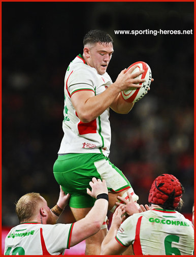 Freddie THOMAS - Wales - International Rugby Union Caps.