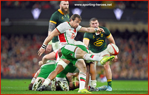 Rhodri WILLIAMS - Wales - International Rugby Union Caps.