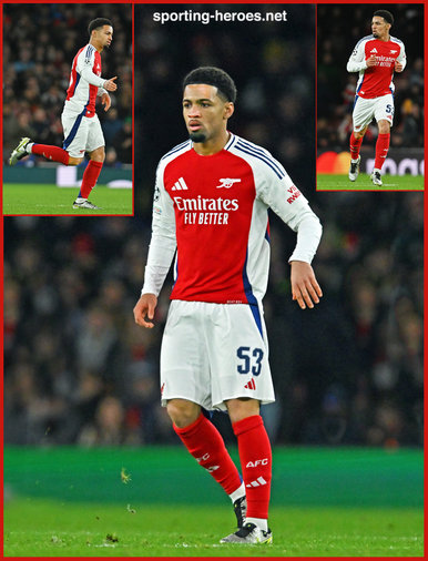 Ethan NWANERI - Arsenal FC - 2024-2025 Champions League games.