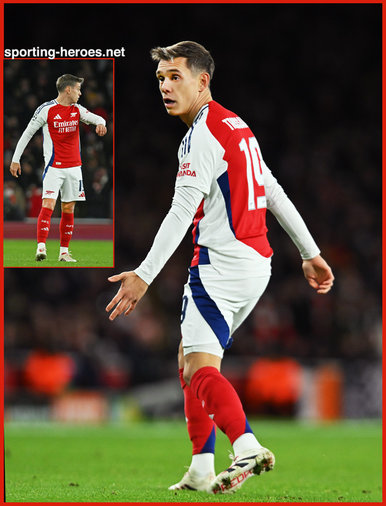 Leandro TROSSARD - Arsenal FC - 2024-2025 Champions League games.