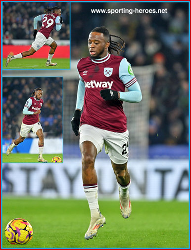 Aaron WAN-BISSAKA - West Ham United - League Appearances