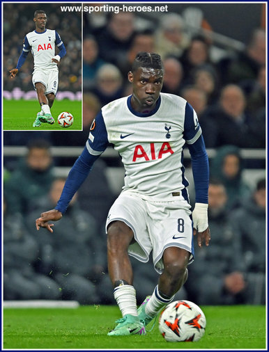 Yves BISSOUMA - Tottenham Hotspur - Europa League games