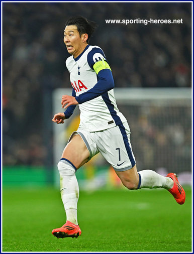 Heung-Min SON - Tottenham Hotspur - Europa League games