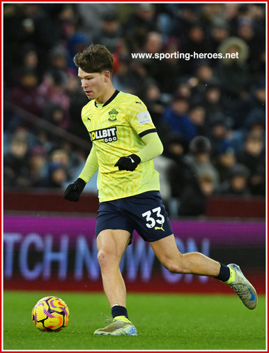 Tyler DIBLING - Southampton FC - League appearances.