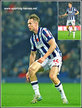 Torbjorn HEGGEM - West Bromwich Albion - League Appearances