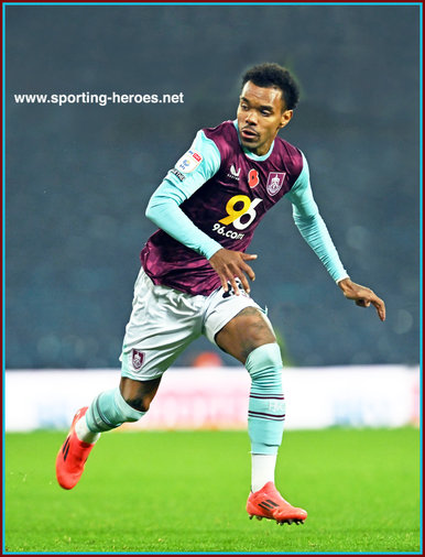 Lucas PIRES - Burnley FC - League appearances.