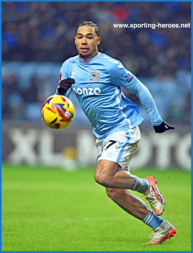 Milan van EWIJK - Coventry City - League appearances.
