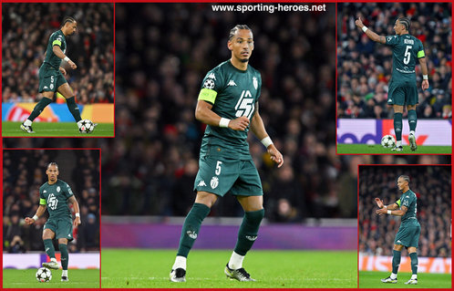 Thilo KEHRER - Monaco - 2024-2025 Champions League games.