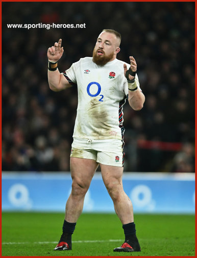 Joe HEYES - England - International Rugby Union Caps.