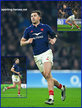 Pierre-Loius BARASSI - France - International Rugby Union Caps.