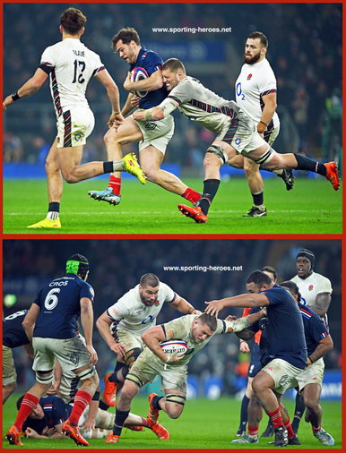 Tom WILLIS - England - International Rugby Union Caps.