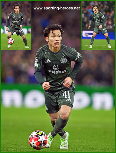 Reo HATATE - Celtic FC - 2024-2025 Champions League games.
