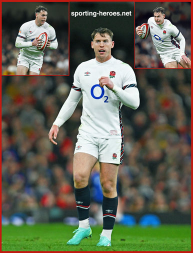 Tom ROEBUCK - England - International Rugby Union Caps.