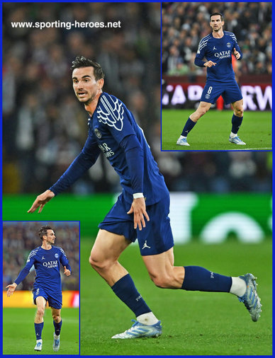 Fabian RUIZ - Paris Saint-Germain - 2025 Champions League knock-out games.