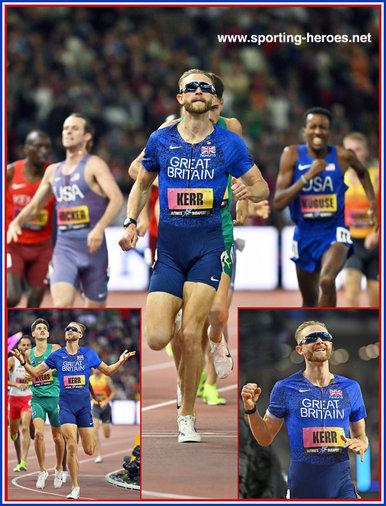 Josh KERR - Great Britain & N.I. - Winner of 1500m at Ultimate Championship